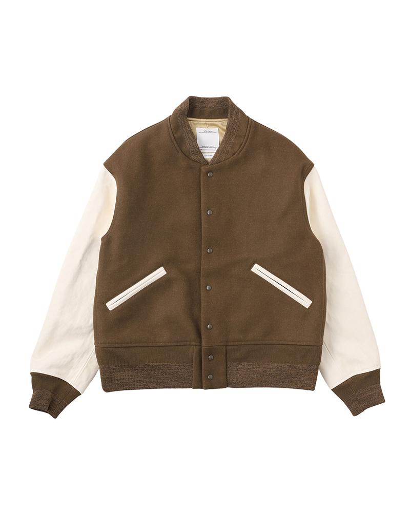 サイズも人気の3となります卸し売り購入 名作 IT SUEDE JKT VARSITY visvim 定価252000円 ...